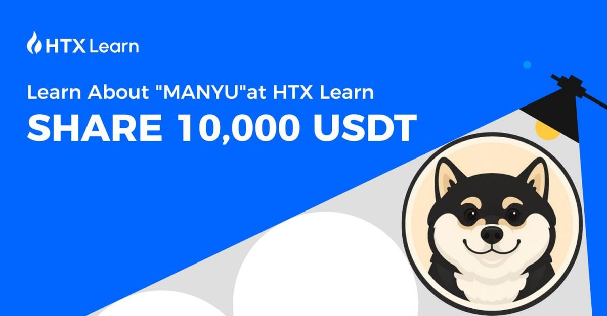 HTX x MANYU $10,000 “Learn to Earn” Campaign Is Live!

HTX Academy has officially launched a Learn to Earn campaign which is exclusive to $MANYU, giving their users a chance to win a share of $10,000 in rewards!

⏱️Campaign Period: 27 November 2025 to 11 December 2025 

HTX users