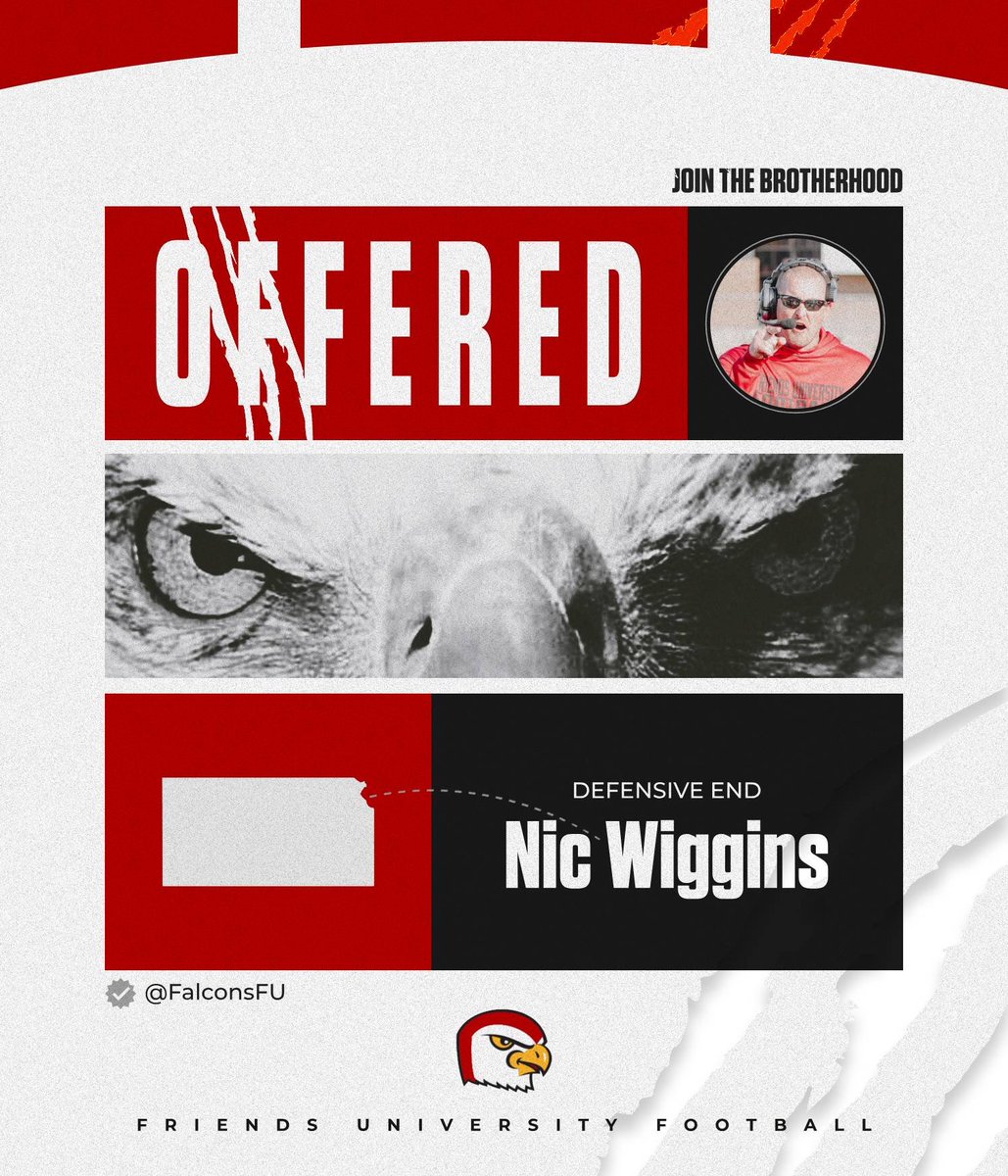 After talking with <a href="/CoachKellyFU/">Eric Kelly</a>, I’m super grateful to say I’ve received an offer from Friends University! <a href="/CoachHarrisonFU/">Coach Harrison</a> <a href="/CoachCurtFU/">COACHCURTFU</a> <a href="/CoachKempfFU/">Paul Kempf</a> <a href="/BackerNationDR/">Coach D.Ross, MSP</a> <a href="/Trey_Handsome/">Coach Taylor Da Great</a> <a href="/JUCOFFrenzy/">JUCO Football Frenzy</a> <a href="/coachbusby22/">Coach Busby</a>