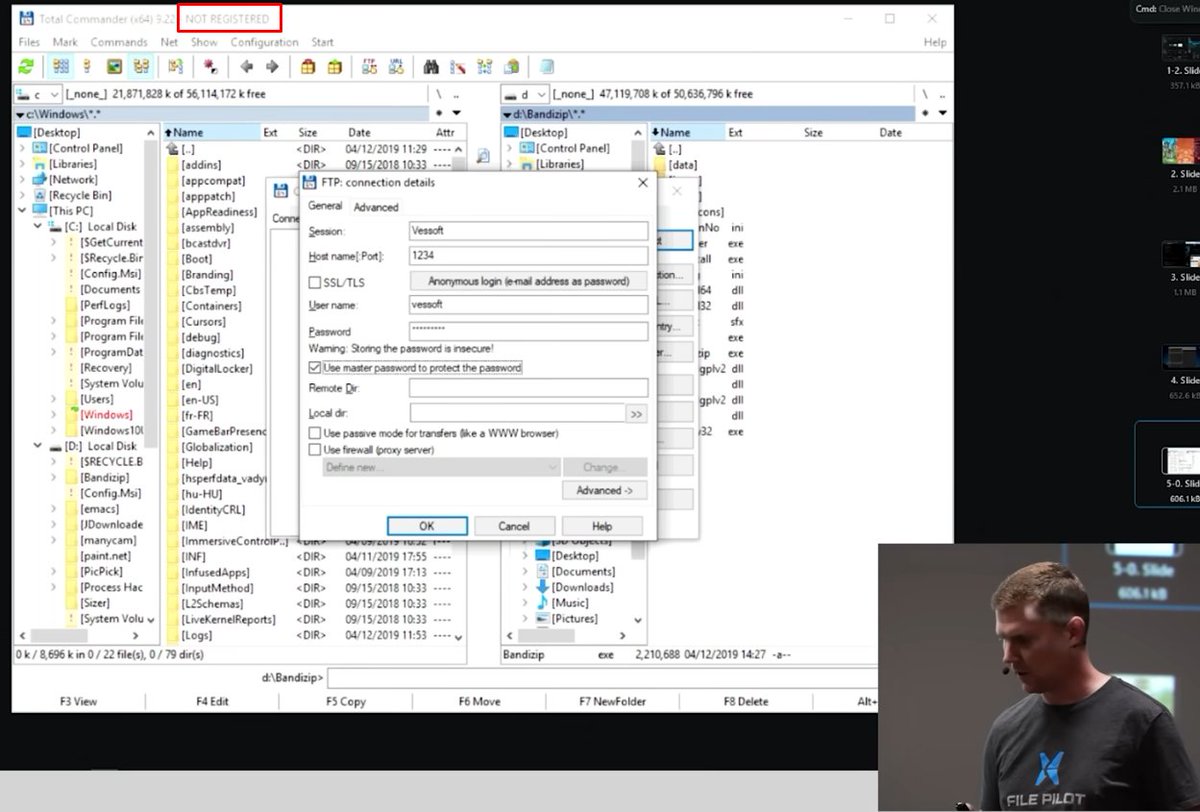 Hey <a href="/vkrajacic/">Vjekoslav Krajačić</a> , finally got to watch your talk (awesome), fellow Total Commander (NOT REGISTERED) Enjoyer ✊
Looking forward to upgrading to FilePilot :)