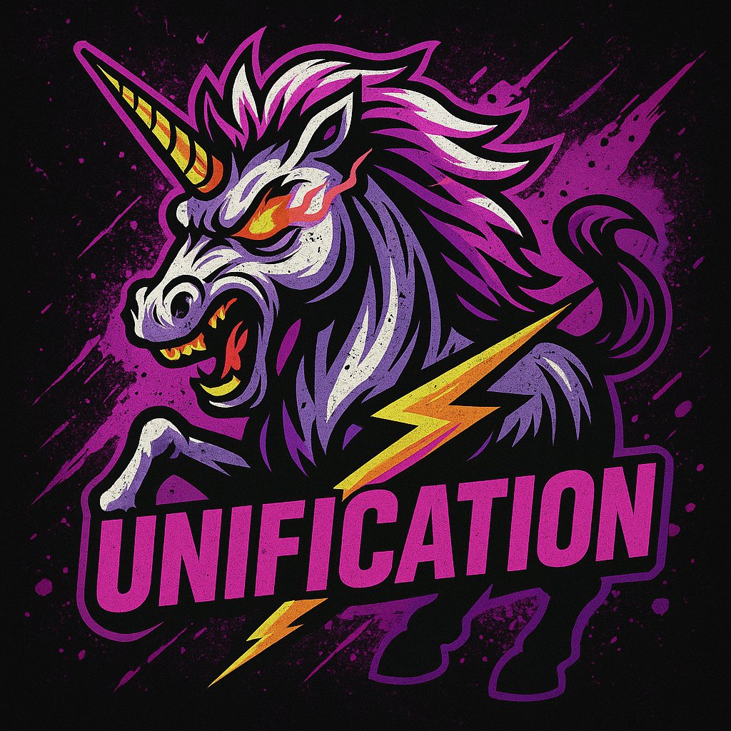 It’s the feral DeFi Unicorn spirit resurrecting from the golden boomer crypto era, ready to trample every chart and vaporize weak hands. 🦄⚡️

You either ride the Unicorn… or get kicked into the shadow realm ⚡️