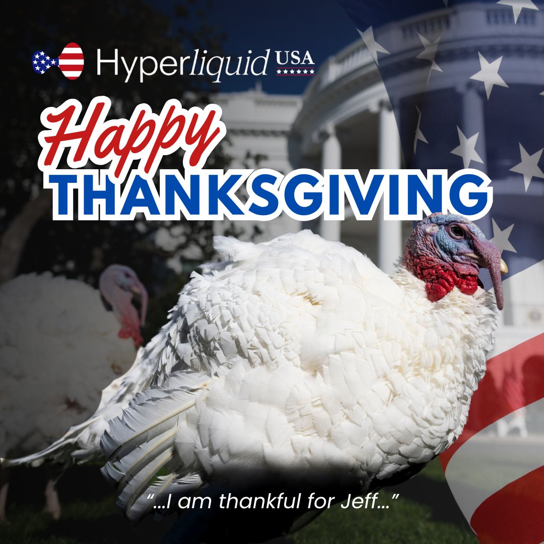 Grateful for family, food, and… 50x leverage. Happy Thanksgiving 🇺🇸🦃