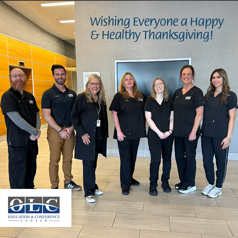 Inspiration. Innovation. Impact.

As we gather with friends and family this Thanksgiving, our team at the OLC wants to express sincere gratitude to the people who make our mission possible. To the educators, clinicians, planners and partners who bring ideas to life — thank you.