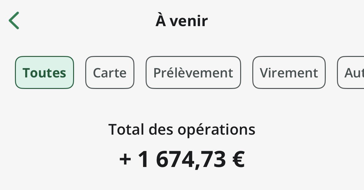 welliamx's tweet image. premier salaire d’interne !!!