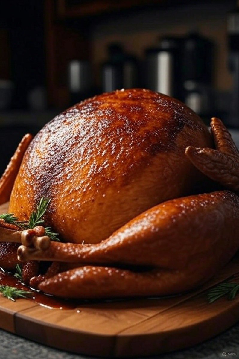 FirstInLine12's tweet image. 🦃 TURKEY COOK-OFF ON CT.  LET’S GOOOO! 🔥🔥

WHO COOKED THE JUICIEST, GOLDENEST, MOST MOUTH-WATERING THANKSGIVING TURKEY?! 😈👀

Drop your BEST turkey pics RIGHT HERE 👇  
I’m giving away juicy @solana bags to the #1 bird that makes the whole timeline HUNGRY 💰🦃

RULES TO WIN…