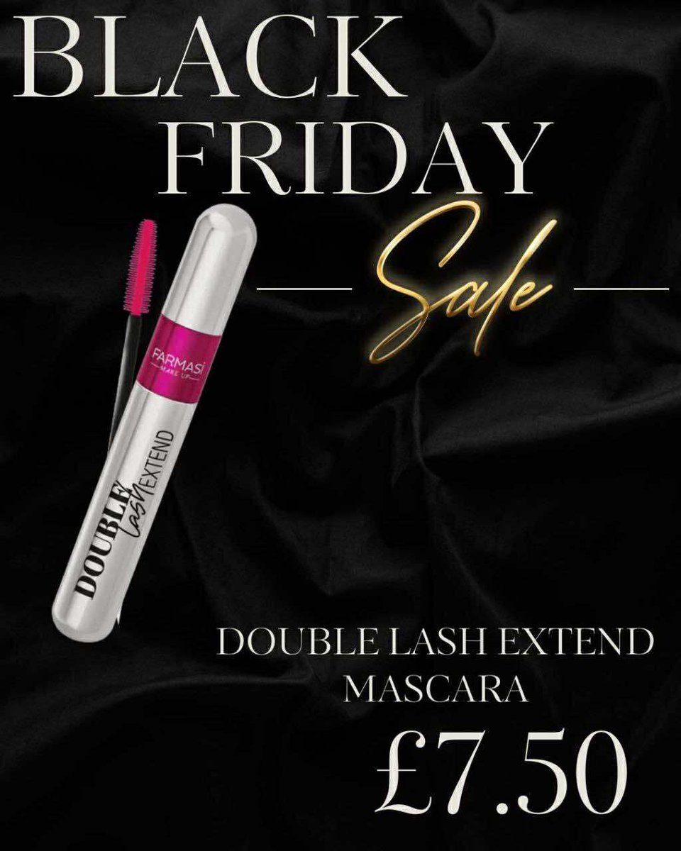 PhoenixFaves's tweet image. 🖤 Black Friday Is Here 🖤
Unlock exclusive savings with up to 60% off your favourite FARMASI products.

⏳ Offer available on selected items until 28 November, 11:59 PM.
Stock is limited—shop early to secure your must-haves.

🌐 farmasi.co.uk/seanhill