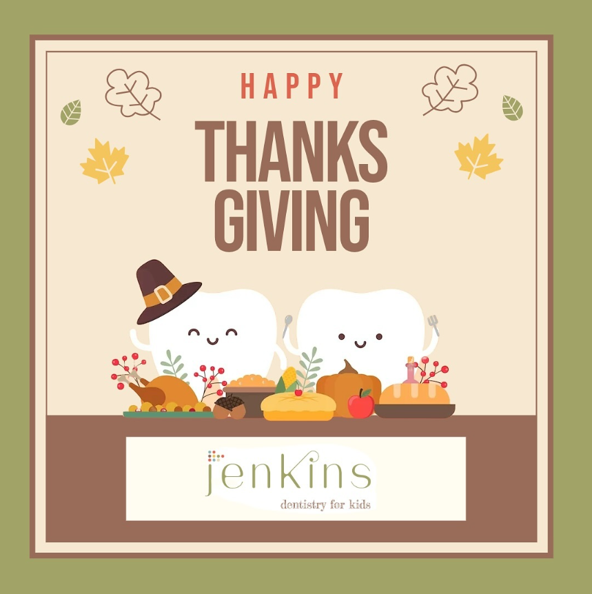 JenkinsKids's tweet photo. Happy Thanksgiving from Jenkins Dentistry for Kids! We are thankful for you!🍂💛

#HappyThanksgiving #DentistryForKids #Thankful https://t.co/hFtybqS70j
