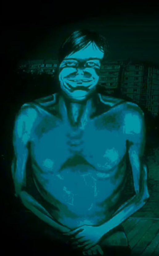 acidthrowerr's tweet image. gunther reminds me of the pale man from no im not human