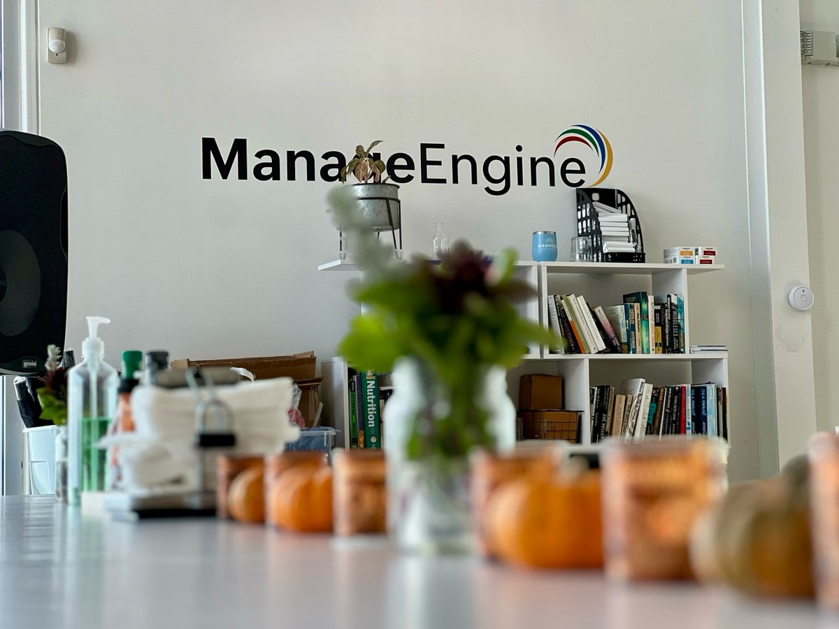 manageengine's tweet image. 😊Happy Thanksgiving!
Wishing you and your loved ones a joyful and gratitude-filled holiday!