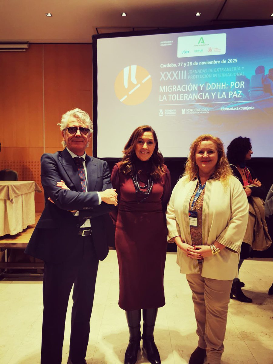 ICAElche's tweet image. La Diputada y coordinadora de la Sección de Extranjería de ICAE, Gloria Valentín participado hoy en una mesa de debate en el Congreso Internacional de Extranjería que se celebra en Córdoba.

#ICAE #Extranjería #CongresoInternacional #DerechoMigratorio #Córdoba #Formación