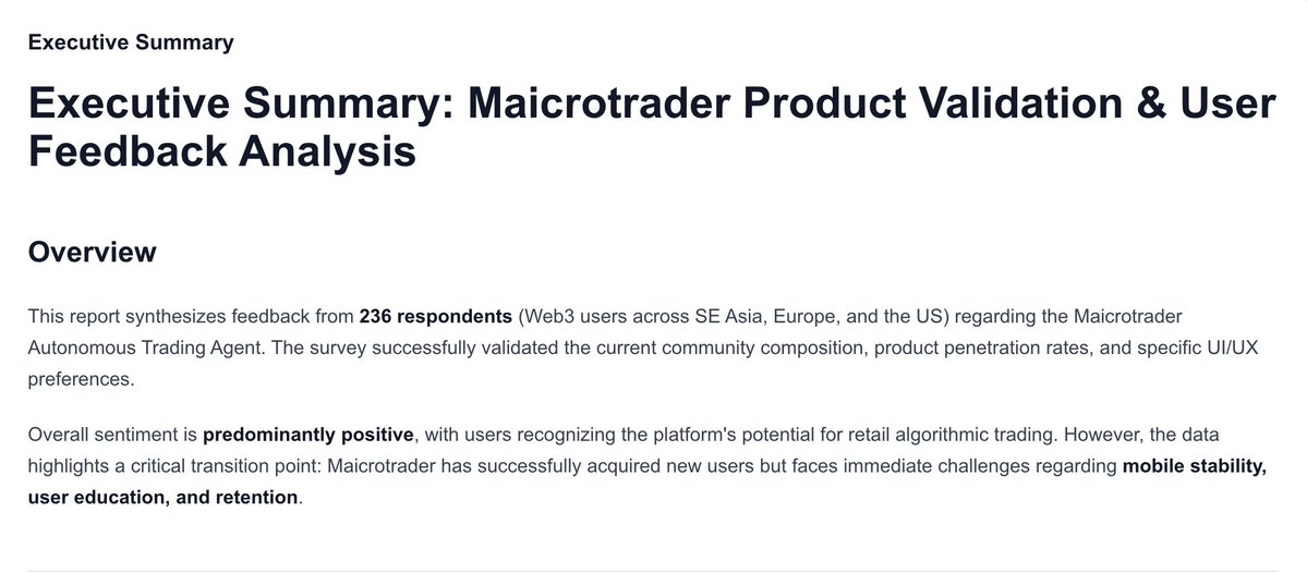 TemoBz's tweet image. A couple of weeks ago, I ran a survey with @oracle_opz to gain a better understanding of @maicrotrader users. Originally, it was just to settle one UX question… but the output completely changed how we see our product and features.

What makes @oracle_opz different isn’t the…