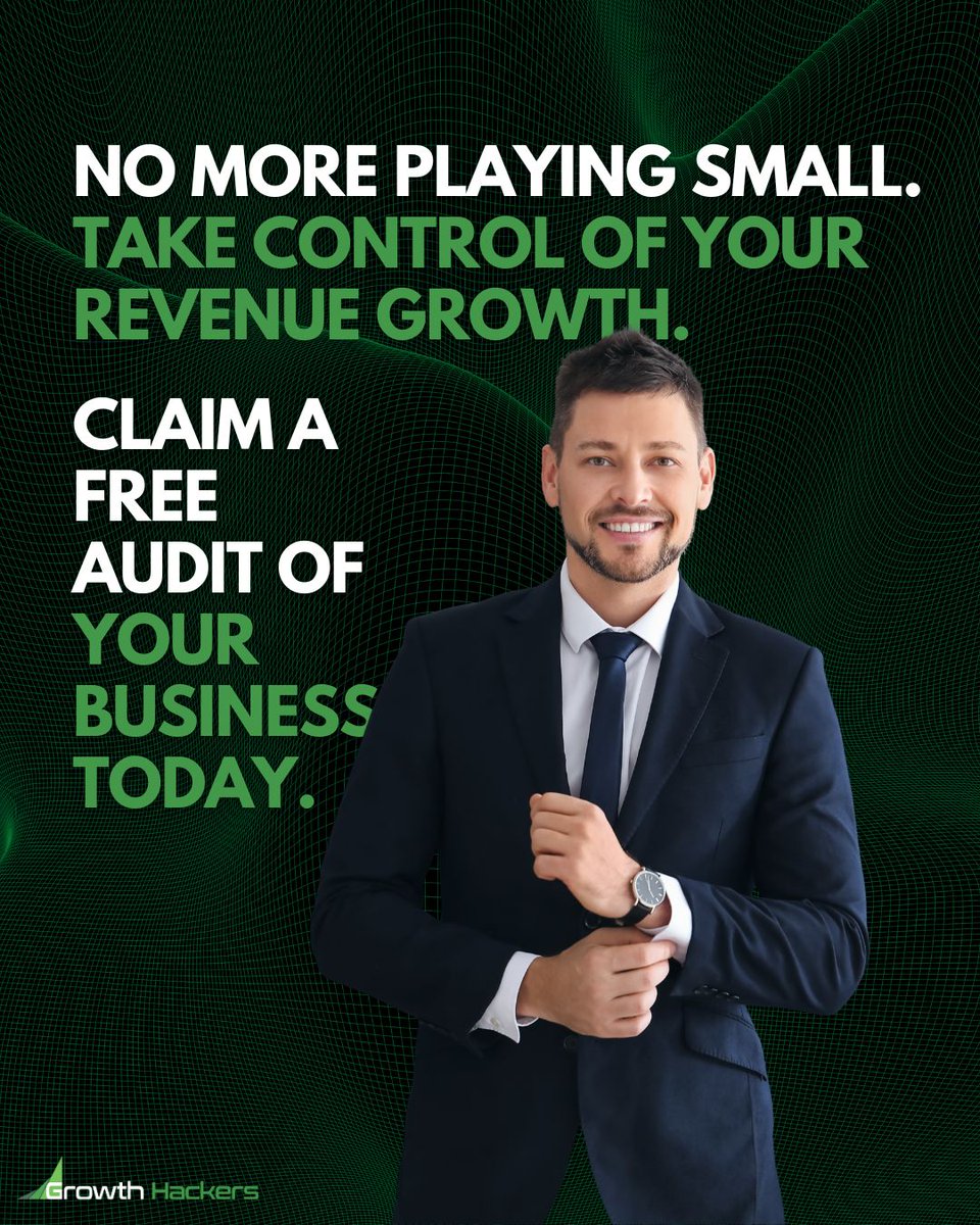 StartGrowthHack's tweet image. No more playing small.

Take control of your revenue growth.

Claim a free audit of your business today: growth-hackers.net/contact