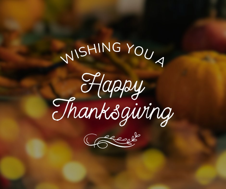 SYSINTCT's tweet photo. Happy Thanksgiving from all of us at Systems Integration. Wishing you a safe, restful holiday filled with good food, good company, and zero tech issues 🍂🦃 https://t.co/sd5AkcoLEp