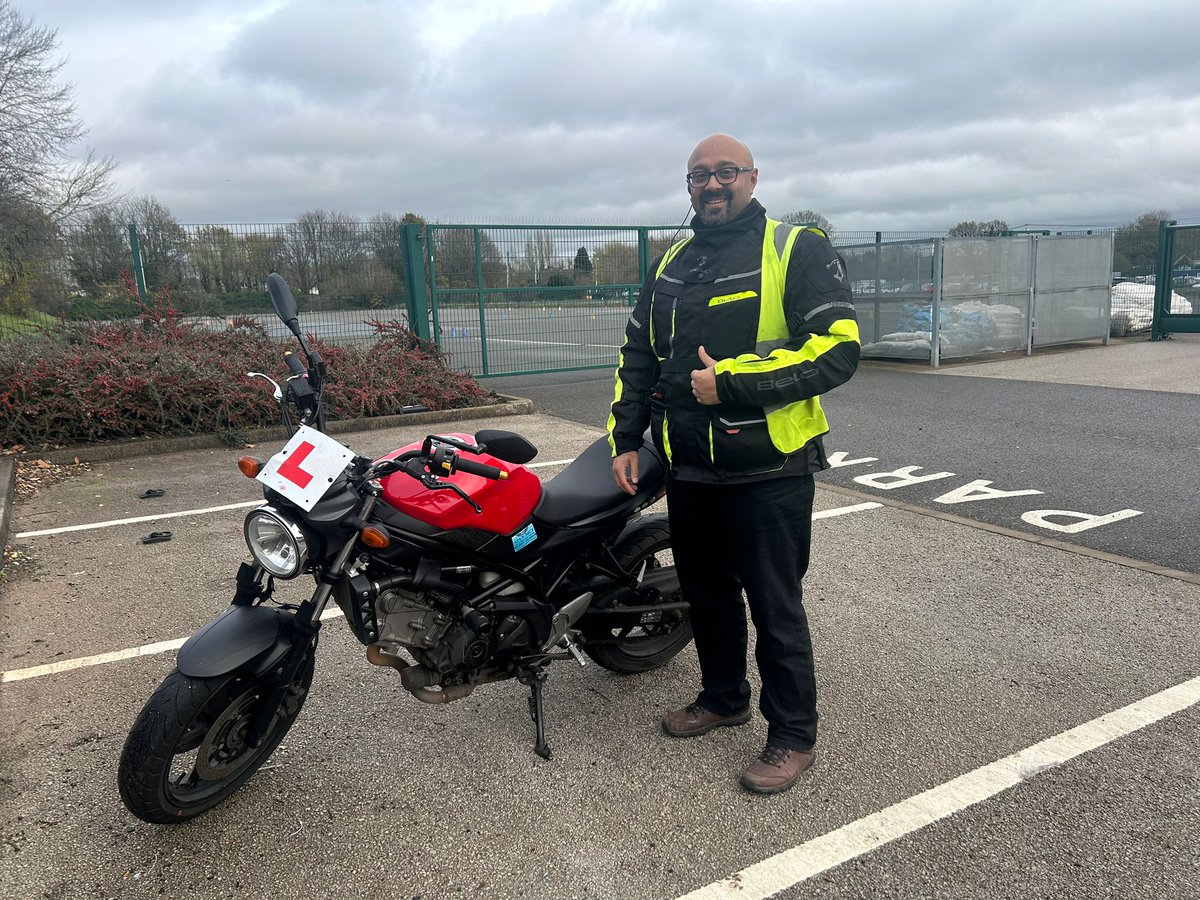That's Ravi nice and happy with his Mod2 pass this afternoon, happy biking 👏