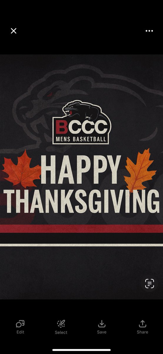 bcccmbb's tweet image. Happy Thanksgiving from BCCC Men’s Basketball! Grateful for the grind, the growth, and the people who make this program special. May today remind us to appreciate the journey and stay locked in on the mission.

#BCCC #PantherPride #Thankful