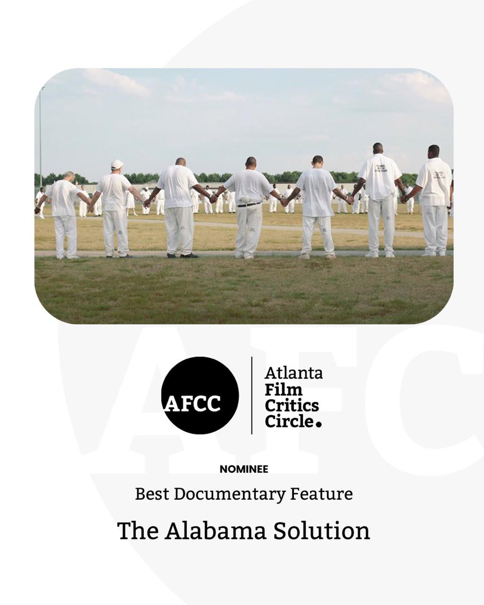 ATLFilmCritics's tweet image. The 2025 Atlanta Film Critics Circle Awards will be announced on Wednesday, December 3, 2025. #AFCC #ForTheLoveOfMovies #AFCCAwards #AFCC2025Awards #TheAlabamaSolution #HBOMax @hbo