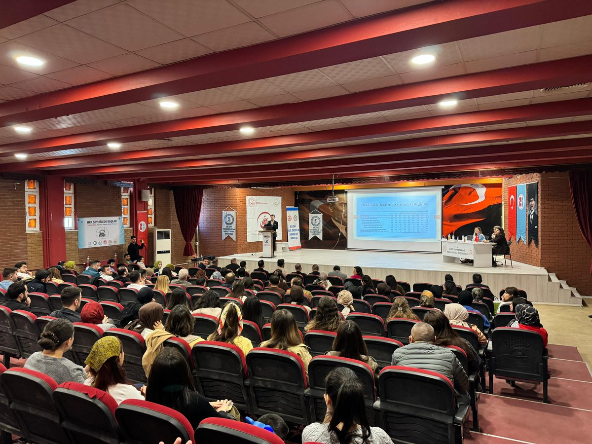 🔖2025 Aile Yılında Silopi ilçemizde psikolojik danışmanlara yönelik ailenin sosyolojik, psikolojik ve hukuki açılardan ele alındığı “Her Şey Ailede Başlar” konferansımızı gerçekleştirdik. 

<a href="/BirolEkici73/">Birol Ekici</a> <a href="/turkpdrdernegi/">Türk PDR Der- Psikolojik Danışma ve Rehberlik</a> <a href="/caglarpartall/">çağlarpartal</a> #SilopideAileYılı #2025AileYılı