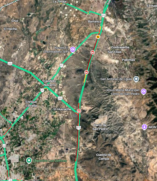 Estimado usuario tenemos un percance activo en nuestro libramiento Oriente km 17 con dirección Norte -Sur. Nuestro equipo de auxilio vial ya se encuentra atendiendo, toma tus precauciones y maneja con cuidado.
