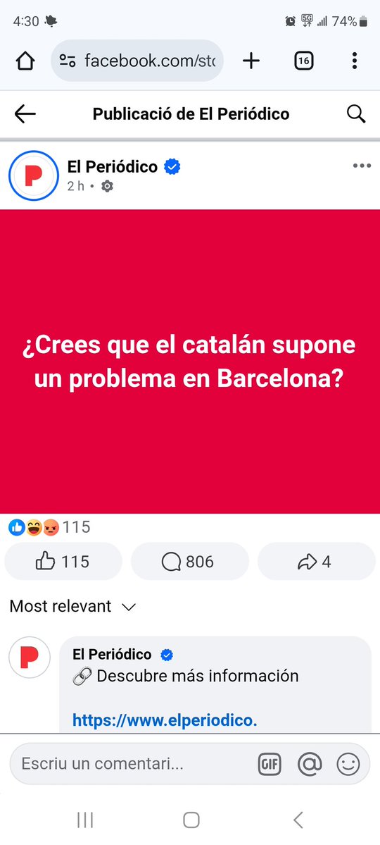 Com es pot haver degradat tant, <a href="/el_Periodico/">elPeriódico</a>?
T'imagines demanar si el polonès es un problema per a Polònia?