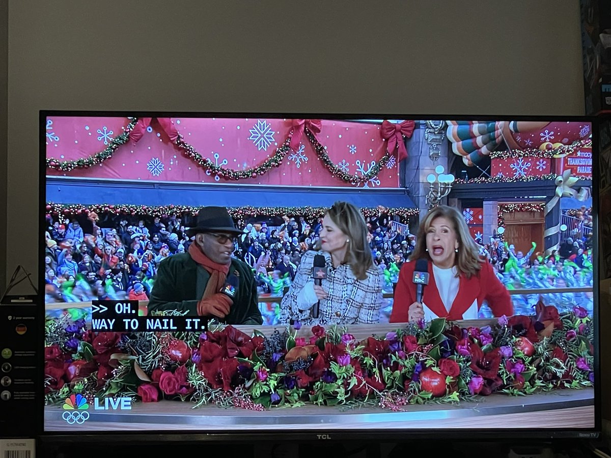 Al Roker didn’t butcher “Saiyan” this year! #MacysParade #MacysThanksgivingParade