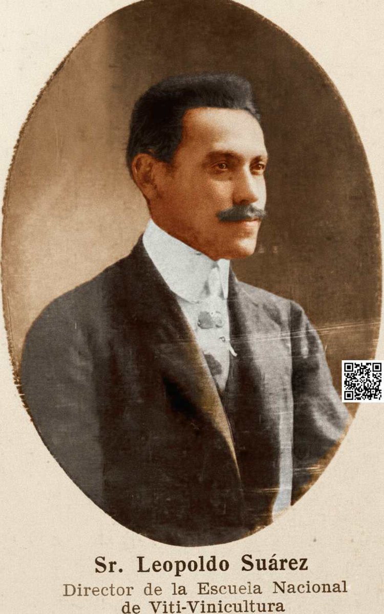 27 de Noviembre de 1883: Nace en Mendoza, Leopoldo Suárez. En 1910 fue designado Director de la Escuela Vitivinícola Nacional de Mendoza y catedrático de Enología.