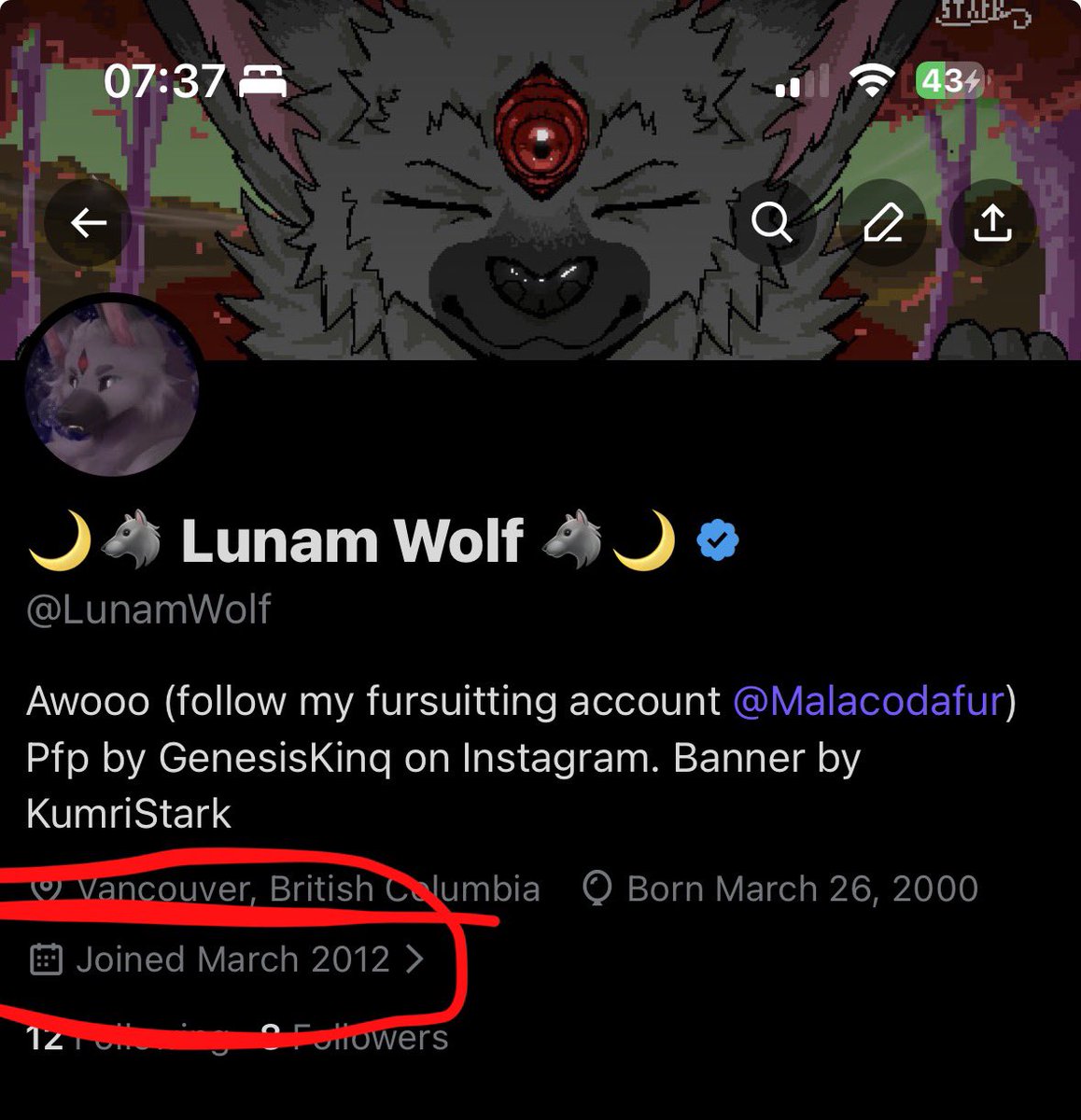 🌙🐺 Lunam Wolf 🐺🌙 tweet media