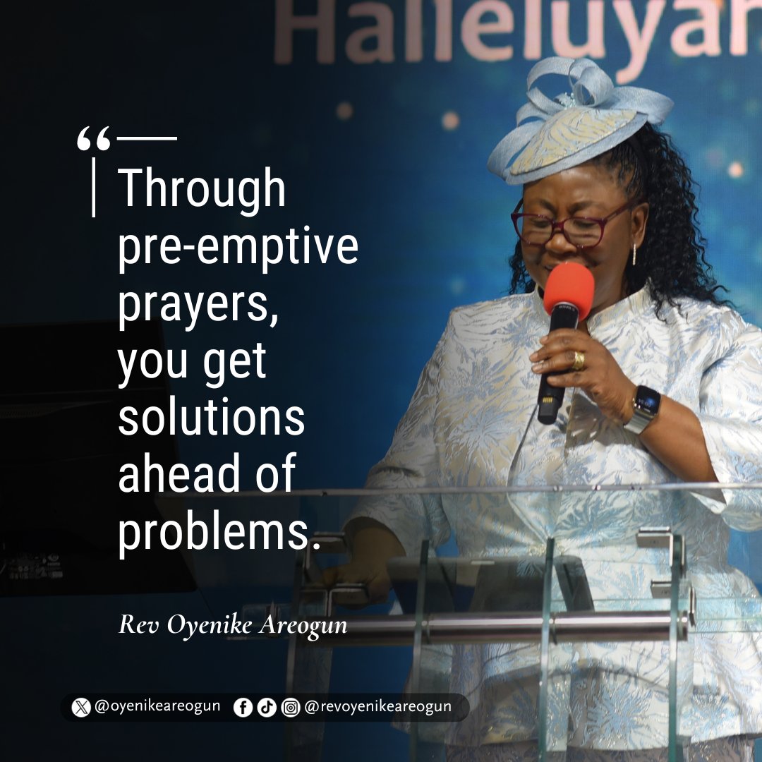 oyenikeareogun's tweet image. 🗓️ Mastering Tomorrow

Pre-emptive prayer is a tool that God gives to the believer to unlock the future. God is never late; it is the devil that comes too late because through pre-emptive prayers, you get solutions ahead of problems.

The believer that does not engage in…