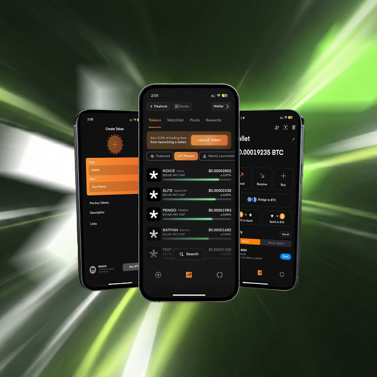 SatGoBTC's tweet image. SatGo is becoming the one-stop destination for the @spark token ecosystem

• BTC deposits + Solana/Ethereum bridging
• Swap BTC → Spark Bitcoin
• Trade Spark tokens instantly
• Launch new tokens &amp;amp; earn creator rewards

Dec 1st.