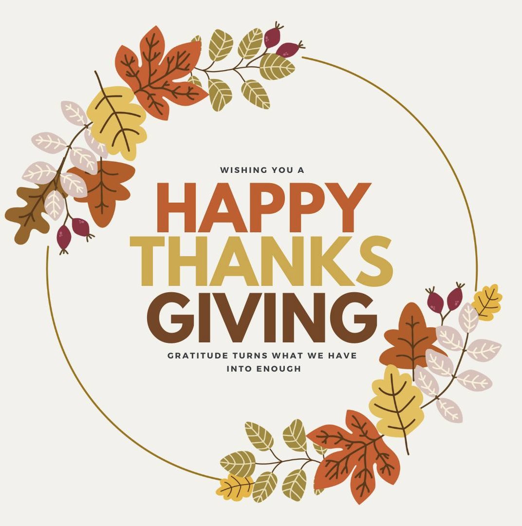 Happy Thanksgiving from Myomo, Inc. We wish you and your family a safe and happy Thanksgiving! #thanksgiving #thankful #gratitude