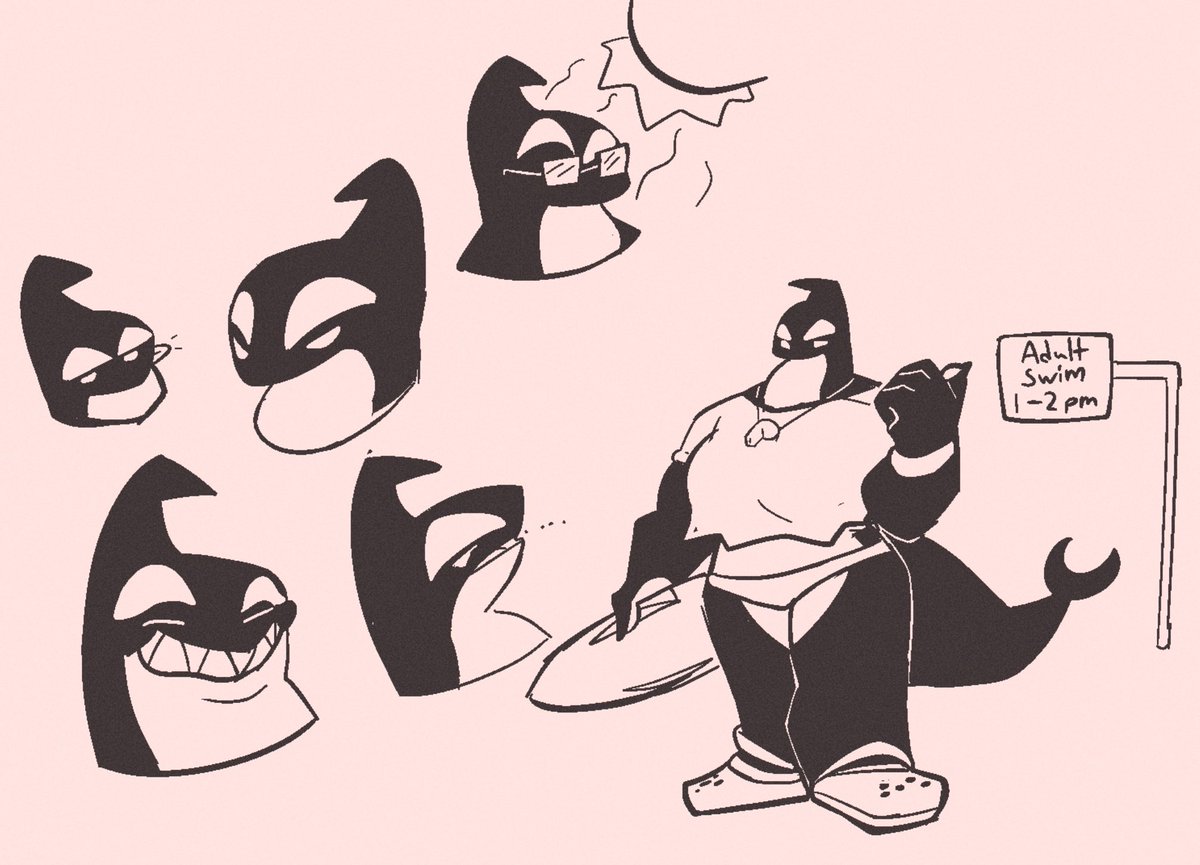boomartist_'s tweet photo. Proof I don’t just draw reptiles, here’s some orca oc doodlez :>> https://t.co/yBeV55RLFW