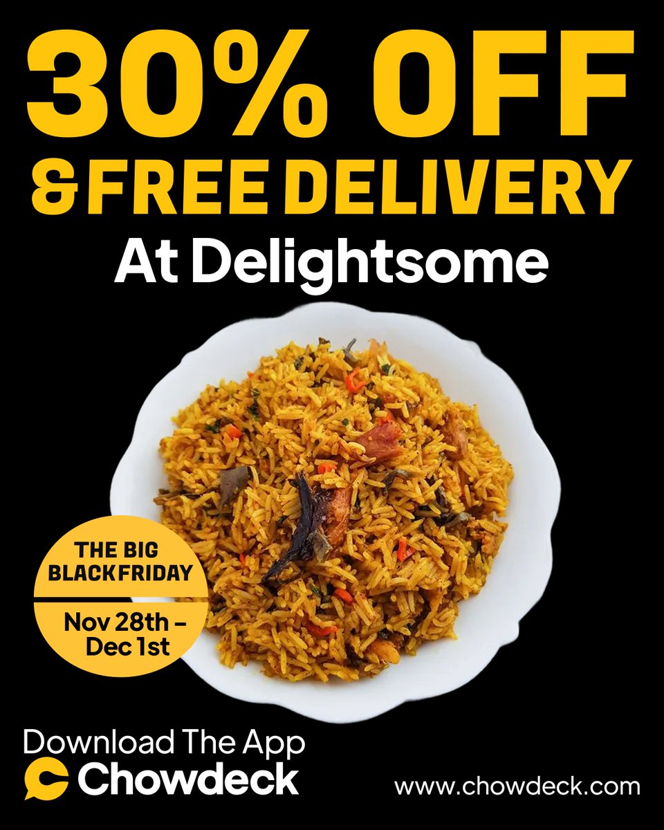 chowdeck's tweet image. 