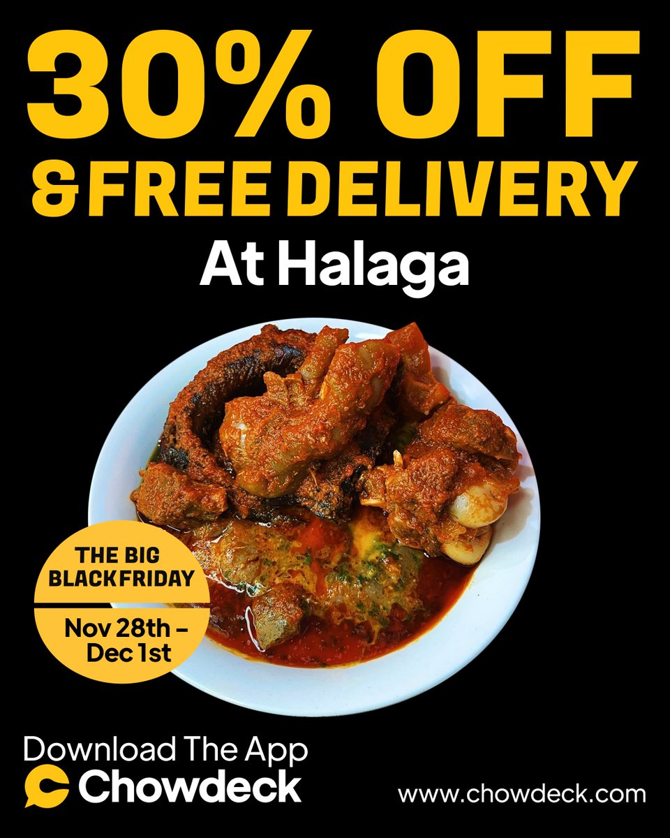 chowdeck's tweet image. 