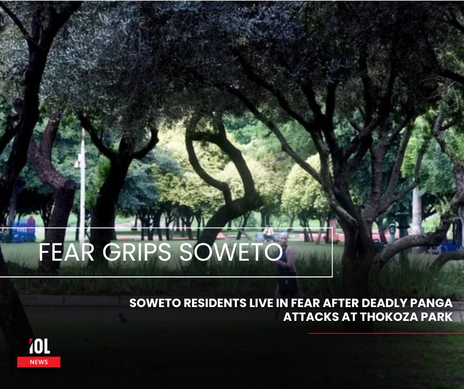IOL's tweet image. Thokoza Park in Rockville, Soweto, has become a dangerous hunting ground where knife and panga-wielding criminals prey on victims, particularly during the early hours of weekend mornings.
#news #ThokozaPark #Soweto #residents #criminals #knife #panga
Read on