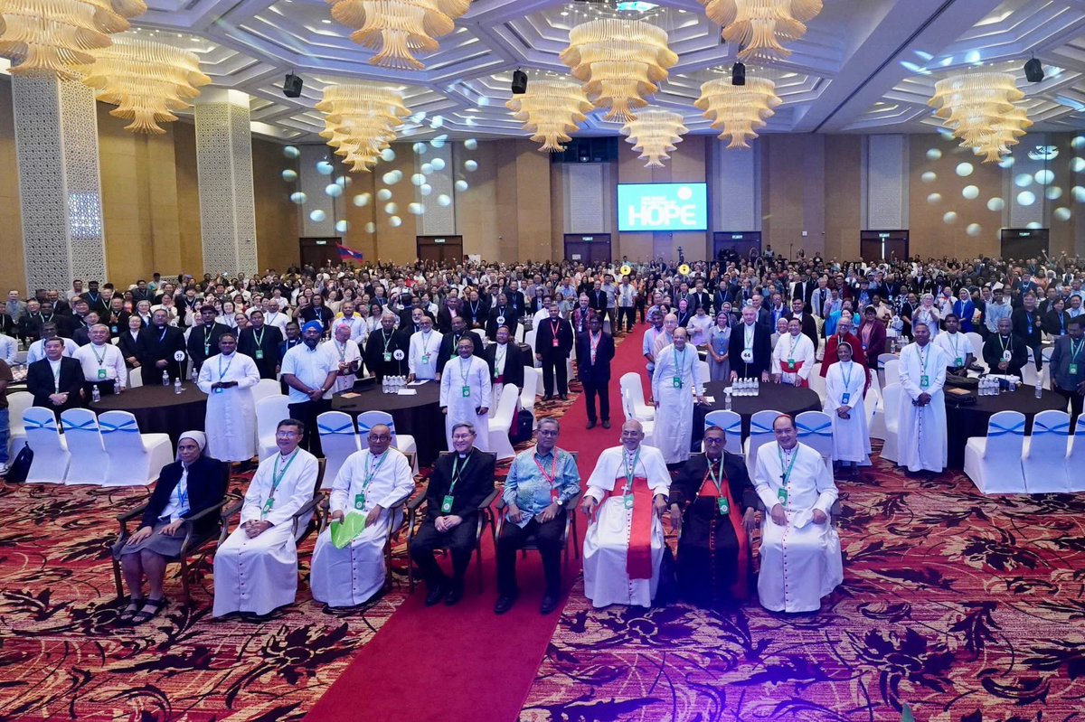 DioceseMiao's tweet photo. Organised by FABC OFFICE OF EVANGELIZATION (OE), under the Chair of Bishop George Pallipparambil of Miao Diocese, the Great Pilgrimage of Hope to be celebrated from 27 to 30 November at Penang, Malaysia. Let us pray for all the Catholic Delegates from Asia https://t.co/0zah0px7Ob