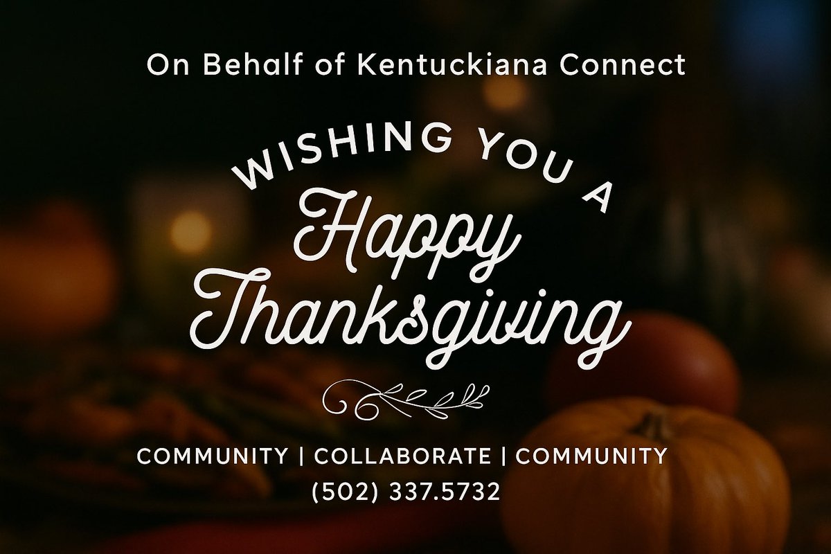 kyanaconnect's tweet image. Grateful for the amazing members of Kentuckiana Connect — thank you for showing up, collaborating, and helping us build a stronger community of professionals. Excited for what’s ahead. Happy Thanksgiving! 🦃🍁

#KentuckianaConnect #Networking #Community #Thankful