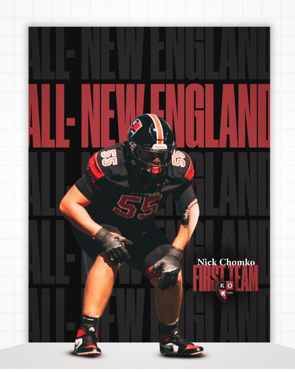 Honored to receive Class C Lineman of the year and First team All-New England. 
<a href="/BatoryBrandon/">Coach Batory</a> <a href="/NextLevel_CT/">Next Level Sports</a> <a href="/NE6FB_Recruits/">NE-Recruits</a> <a href="/Coach_Mershman/">Coach Aaron Mershman</a>