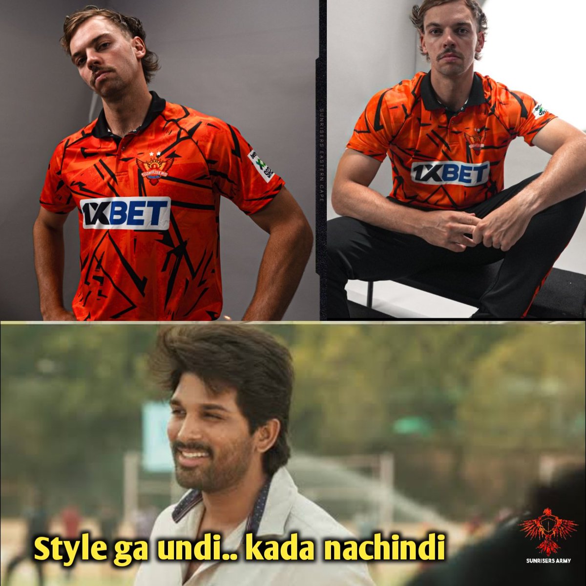 srhorangearmy's tweet image. Sunrisers Eastern Cape&apos;s new jersey looks firey 🔥🧡

Loved it more than the existing one 

#SA20