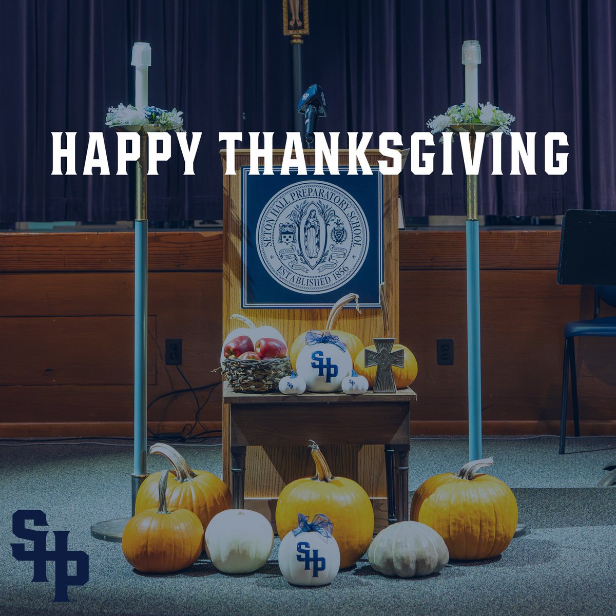 SetonHallPrep's tweet image. Happy Thanksgiving from Seton Hall Prep!