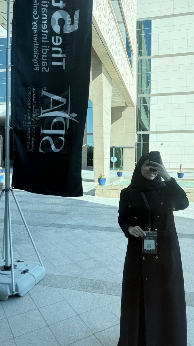 SmaherAd's tweet image. اليوم الأول من المؤتمر السعودي الدولي الخامس للعلاج الطبيعي 🌟

سعيدة وفخورة بكوني جزءًا من تنظيم هذا الحدث الذي يجمع نخبة المتخصصين في مجال العلاج الطبيعي 🤍
#SPTA2025