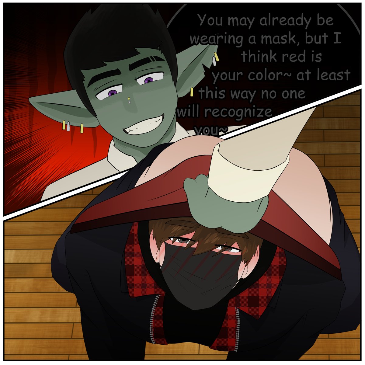 gay_isopod's tweet image. Something, Something, Seeger butt is getting stuffed with cotton ^^

Godric is a very hard man to please, be warned if you tug him he will likely "show" you how you can improve, isn't he just so helpful for wannabe bullies? I'm sure he's willing to give you some "tutoring" too!