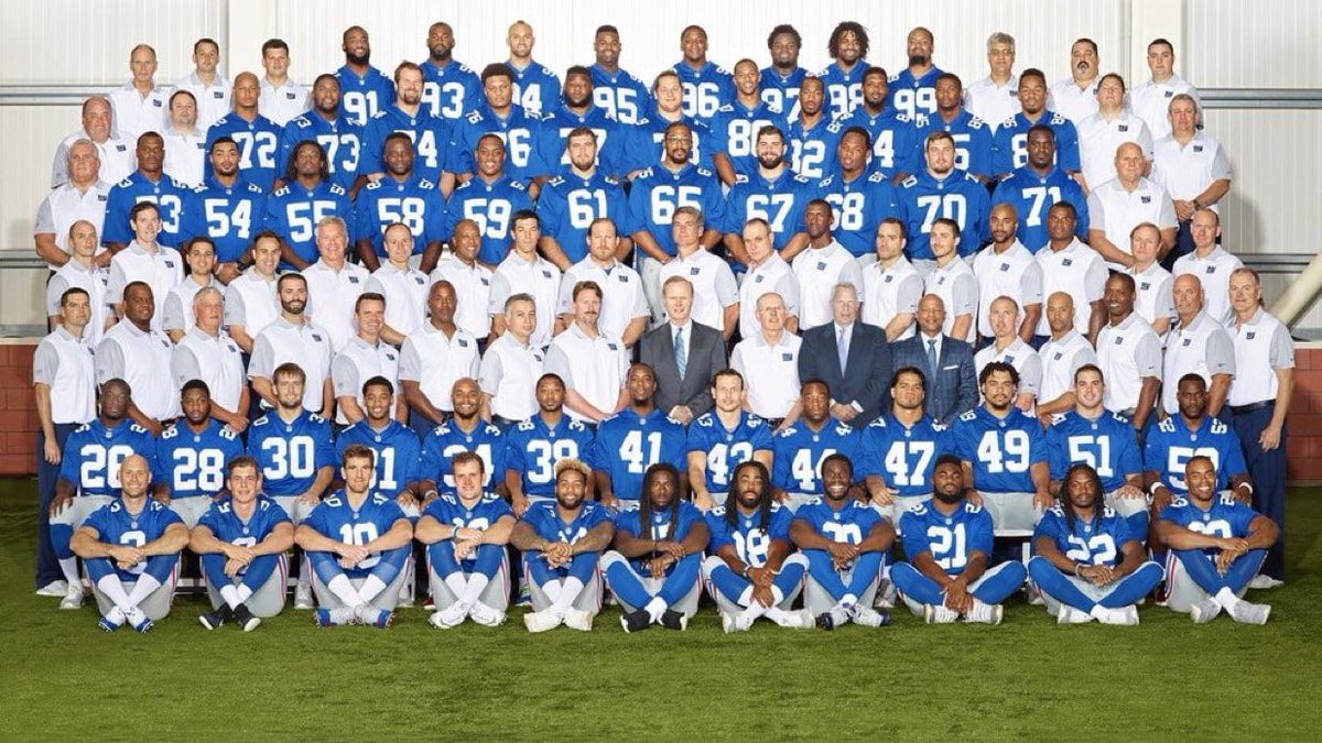 PlayoffGiants's tweet photo. Happy Thanksgiving! Who’s one Giant your thankful for? https://t.co/2wCVeQrk64