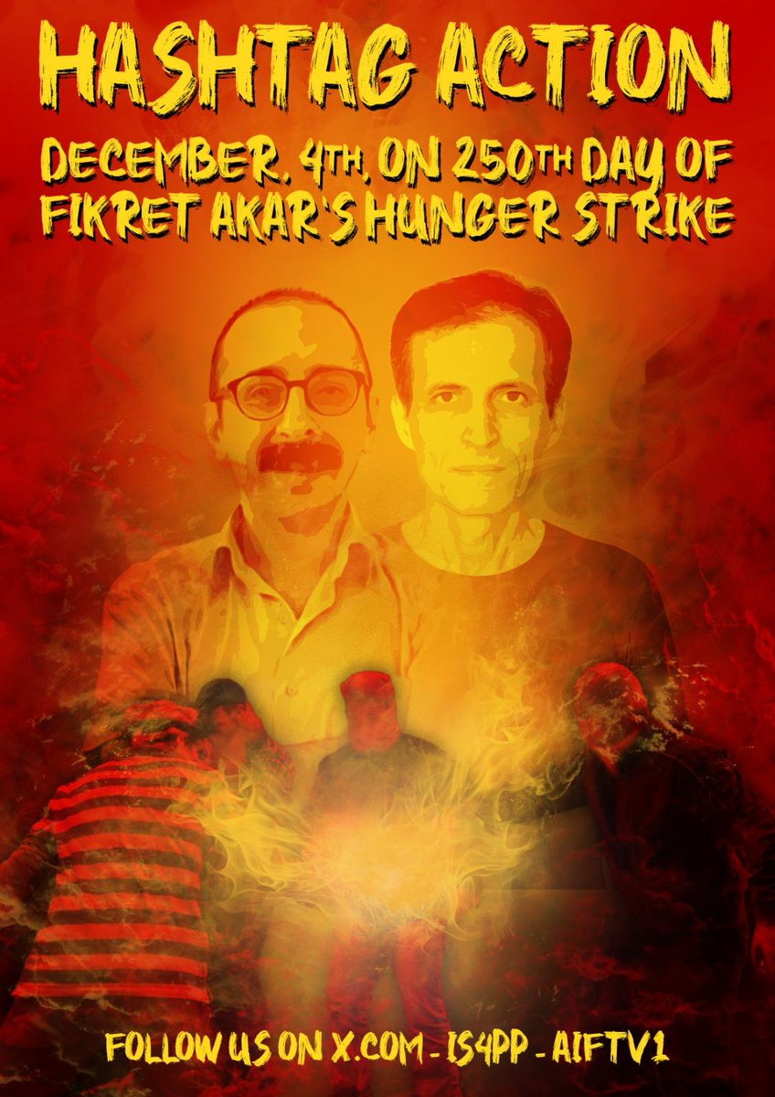 halkcepheli1972's tweet image. Altogether...
Let&apos;s add our voices to theirs...
Revolutionary prisoners are our honour.