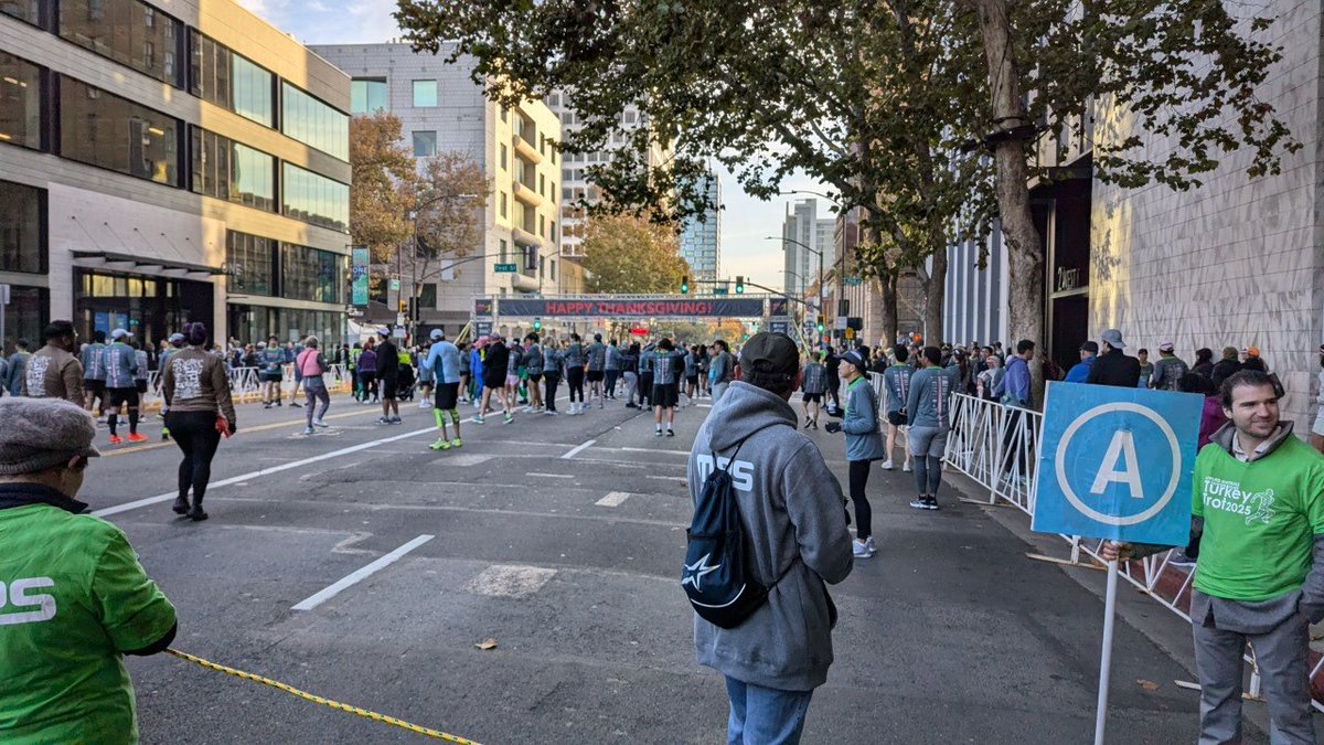 Morning of race day 🙏