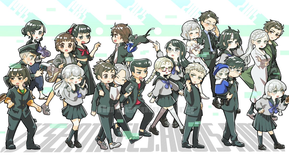 十三機兵防衛圏6周年おめでとうございます㊗️
初見はもちろん何周やっても面白いゲームです！
＃十三機兵防衛圏