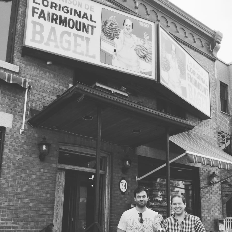 cargix1's tweet image. 1st Sept 2015 meeting with my first ever @shopify merchant in Montreal at @fairmountbagel. This day changed my life forever ❤️