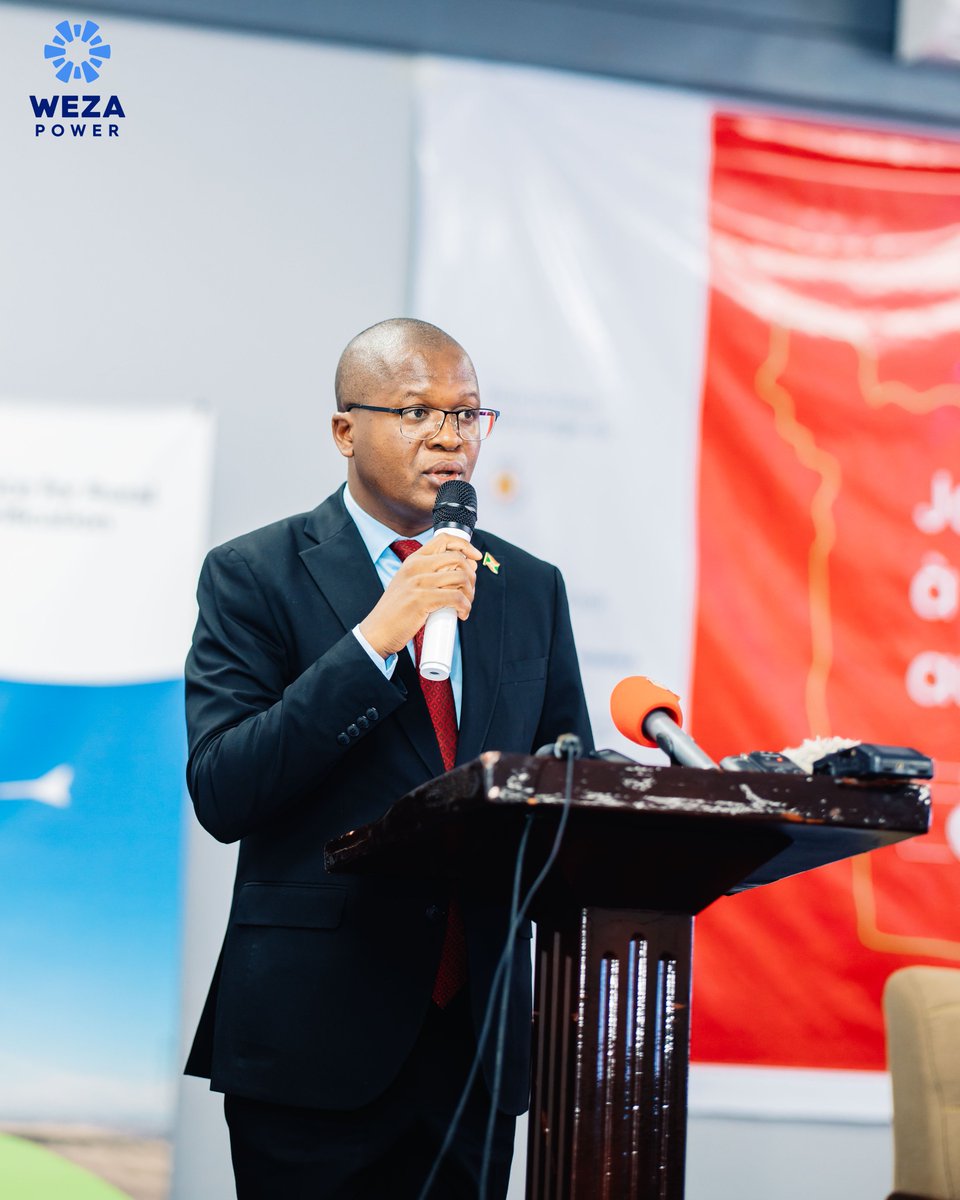 WezaPower's tweet image. The Prime Minister of Burundi, H.E. @NtahontuyeN , opened #BREAD2025 this morning.

He reaffirmed the national drive to accelerate energy access through the National Energy Compact.

Weza Power is proud to support this effort toward clean, reliable energy.

#AmataraKuriTwese