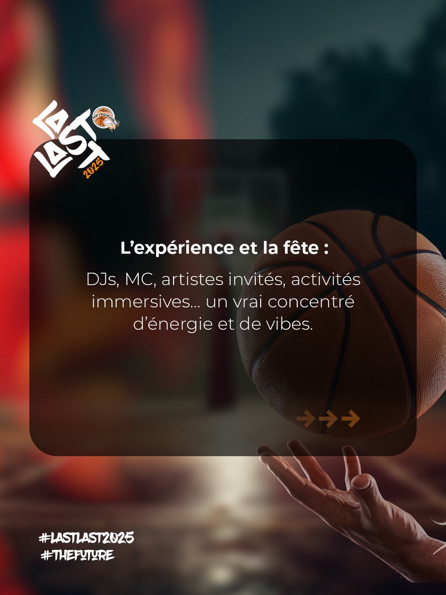 TheFutureBJ's tweet photo. On poursuit notre immersion dans l’univers de cet événement unique. Aujourd’hui, on vous dévoile les piliers qui donnent toute sa force à LastLast 2025.
Préparez-vous : ce n’est que le début.

#LastLast2025 #Present #Basketball #DivertissementSport #Bénin #Énergie https://t.co/5SIUFl3FAM