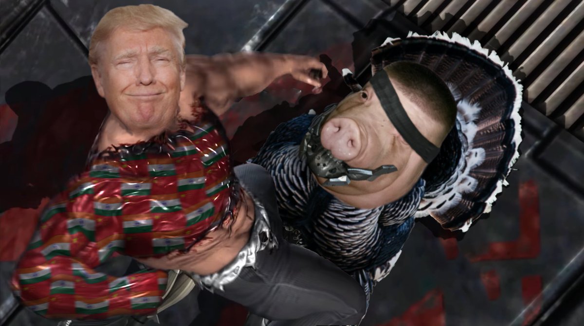 Metal Hog Rising: Remigration
"I have a dream. That one day every person in this nation will control their own destiny. A nation of the truly free, dammit. A nation of action, not words, ruled by strength, not committee!" - Armstrong, MGS
Happy Thanksgiving, 🐷