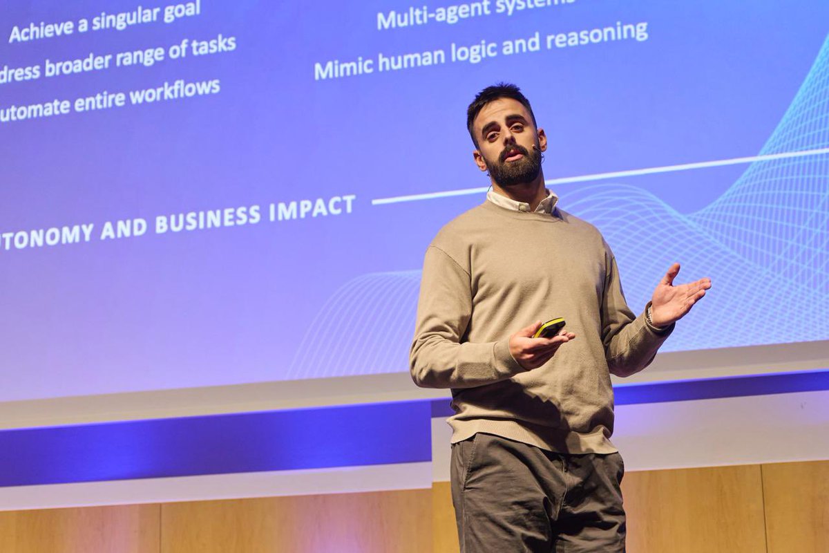 plainconcepts's tweet image. ¡Mikel Escobar e Iñigo Gutierrez también están con nosotros en el #STechDay2025bcn 🚀!
Comparten su experiencia desplegando agentes de #IA a gran escala en Iberdrola: la elección de la pila tecnológica, los retos de observabilidad, la gestión de costes…
@iberdrola