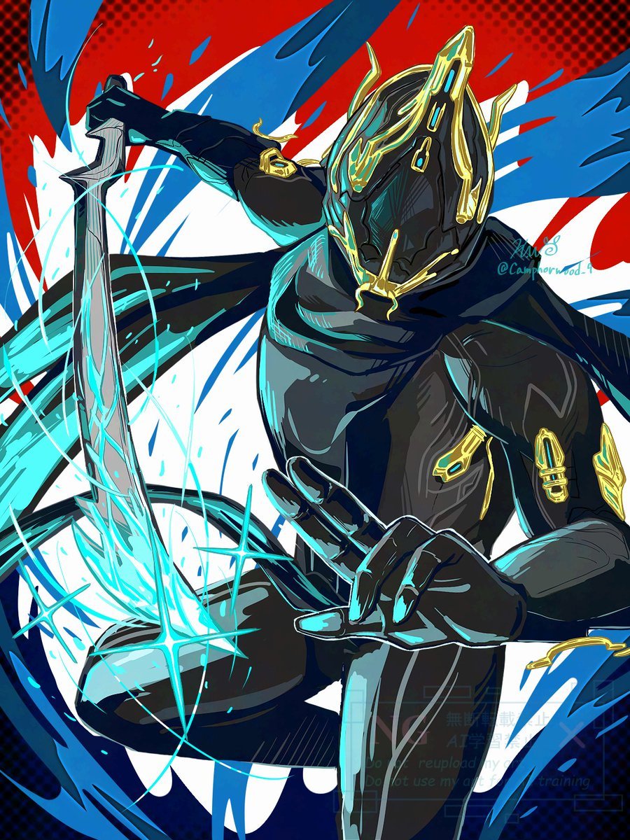 Camphorwood_9's tweet image. アンブラぱぱ〜！✨
#warframefanart #Tennocreate