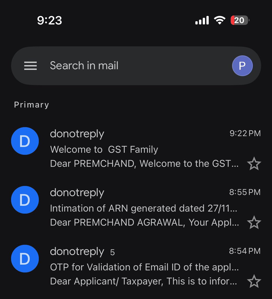 gauravagrl25's tweet image. GST REFORMS ON FIRE 🔥 

ARN generated on 8:55 pm today and GST allotted at 9:22!!

#gst #NirmalaSitharaman #gstreforms